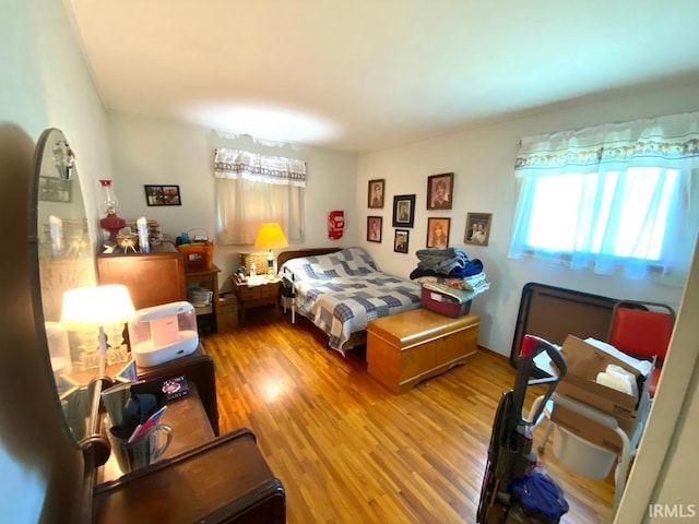 260 W Prairie St, Lyons, IN 47443 - bedroom featuring light wood-type flooring