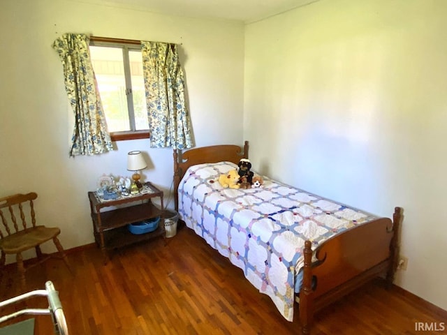 260 W Prairie St, Lyons, IN 47443 - bedroom with wood finished floors