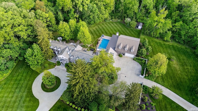 aerial overview of property's location