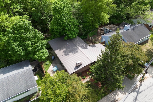 view of subject property