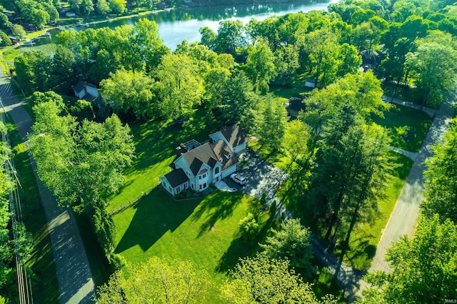 15560 Menominee Dr, Plymouth, IN 46563 - bird's eye view of a nearby body of water