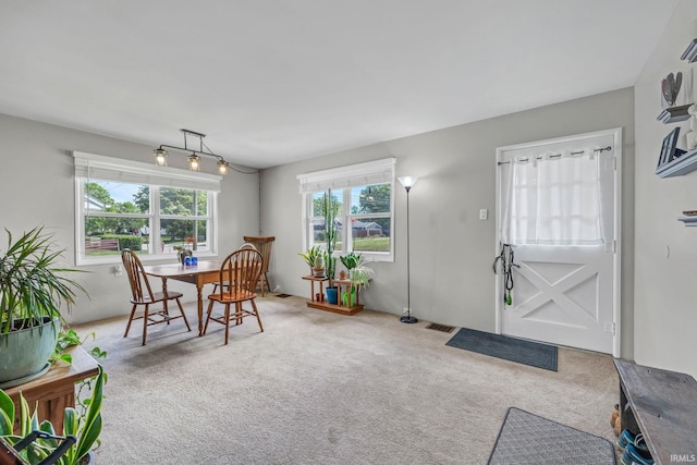 1500 El Prado St, Lafayette, IN 47905 - dining room with carpet floors