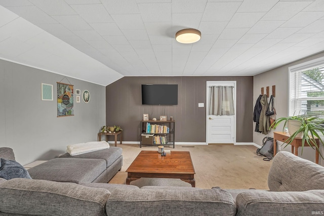 1500 El Prado St, Lafayette, IN 47905 - living room with carpet floors and baseboards