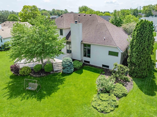 9725 Sea View Cv, Fort Wayne, IN 46835 - view from above of property