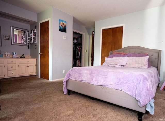 2113 W Christy Ln, Muncie, IN 47304 - carpeted bedroom featuring a spacious closet, a sink, and a closet
