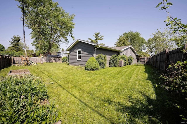 2113 W Christy Ln, Muncie, IN 47304 - view of yard with a playground and cooling unit