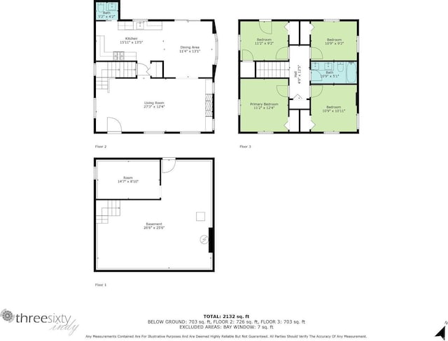 209 Marquette Ave, South Bend, IN 46617 - room layout