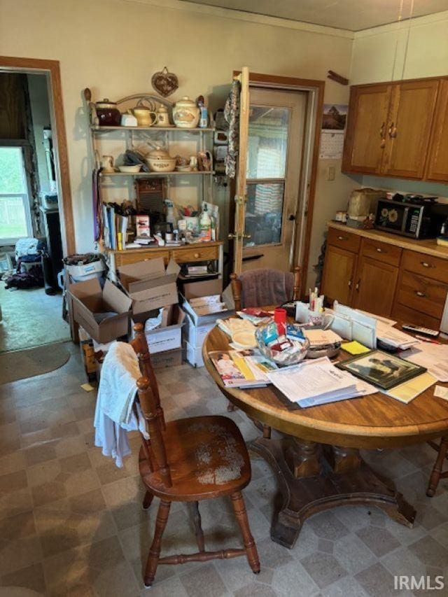 109 E Water St, Montpelier, IN 47359 - dining room featuring tile patterned floors
