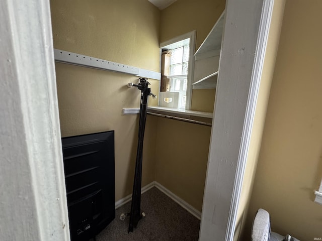 9615 S Olive St, Muncie, IN 47302 - spacious closet featuring carpet floors
