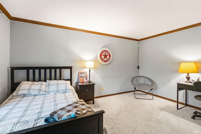 13392 N State Road 13, North Manchester, IN 46962 - carpeted bedroom featuring ornamental molding and baseboards