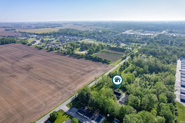 view of property location featuring rural landscape