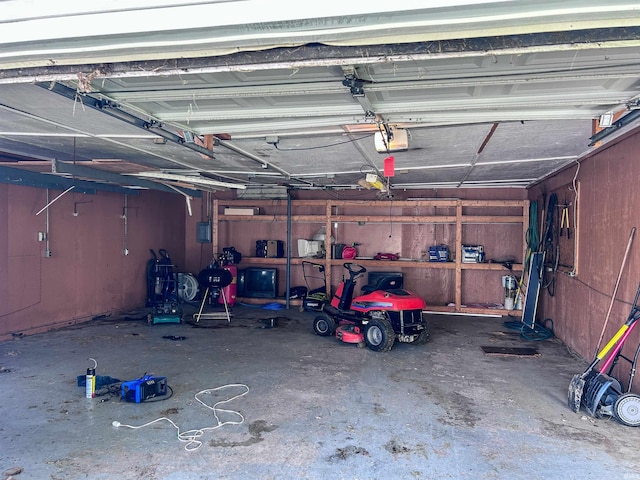 315 W Butcher St, Geneva, IN 46740 - garage with a garage door opener