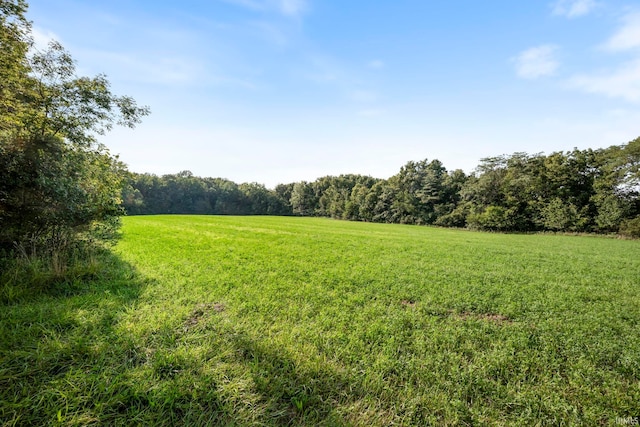 7956 N 225 W, Delphi, IN 46923 - view of grassy yard with a wooded view and a rural view