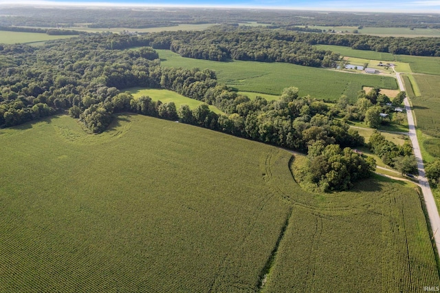 7956 N 225 W, Delphi, IN 46923 - aerial view of property and surrounding area featuring rural landscape