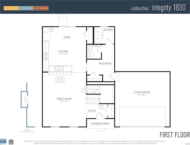 2170 Miami Trl, Huntington, IN 46750 - floor plan / room layout