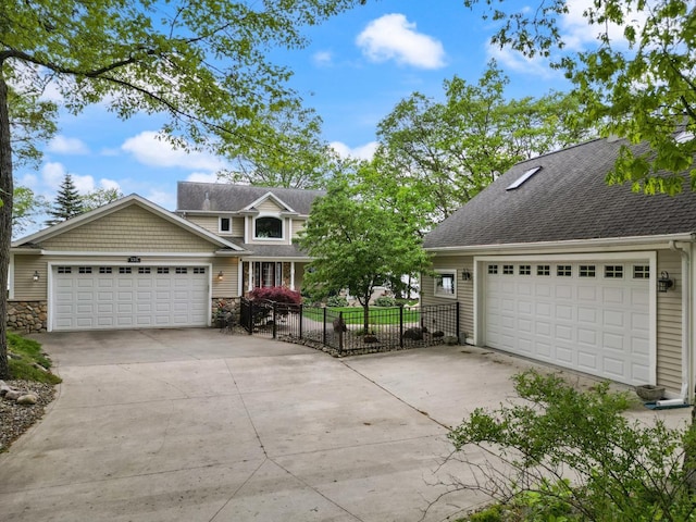 135 Ems D13 Ln, Syracuse, IN 46567 - view of front of property with a shingled roof, driveway, and stone siding