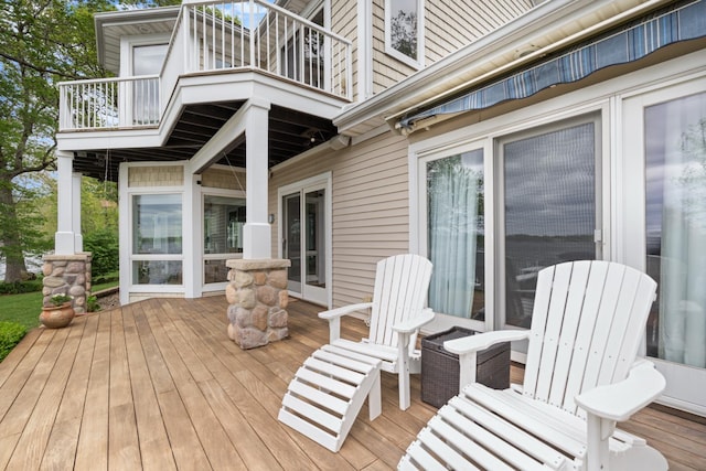 135 Ems D13 Ln, Syracuse, IN 46567 - view of deck