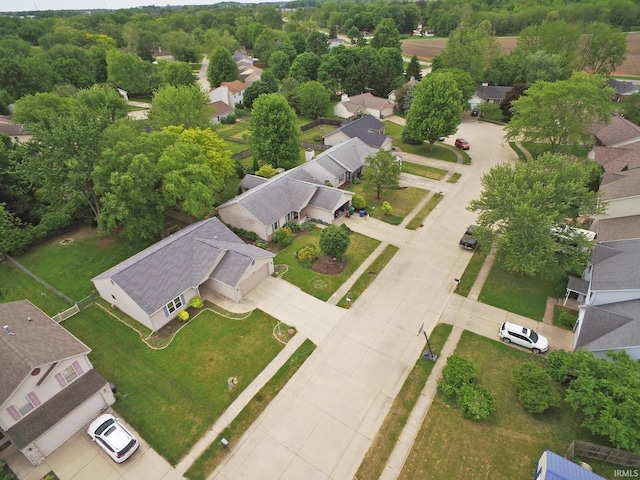 4335 Hadley Ct, West Lafayette, IN 47906 - aerial view of residential area
