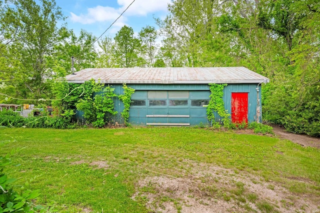 4837 Covered Bridge Rd, Nashville, IN 47448 - view of detached garage