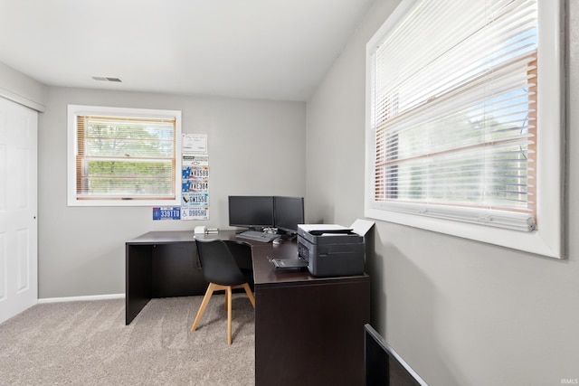 7205 Eby Rd, Fort Wayne, IN 46835 - home office featuring carpet flooring and baseboards