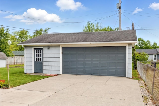7205 Eby Rd, Fort Wayne, IN 46835 - view of detached garage