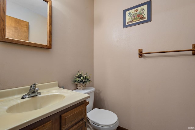 608 Fieldstone Ln, Middlebury, IN 46540 - bathroom featuring vanity and toilet