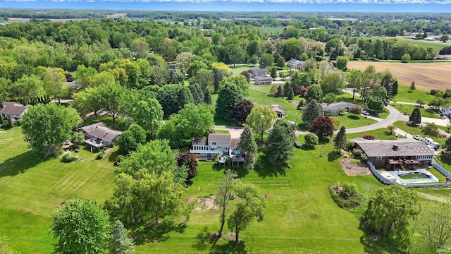 drone / aerial view