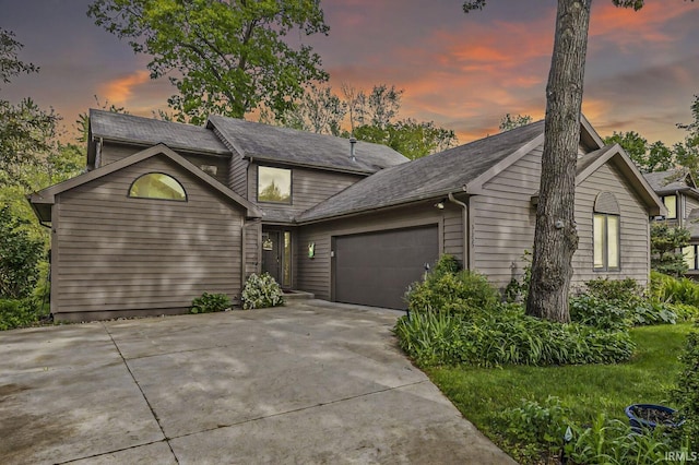 3455 Bridgetown Rd, Bristol, IN 46507 - view of front of house with an attached garage and driveway