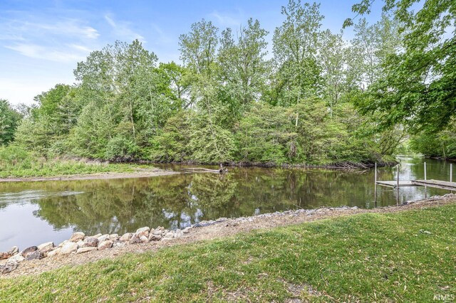 3455 Bridgetown Rd, Bristol, IN 46507 - water view featuring a heavily wooded area
