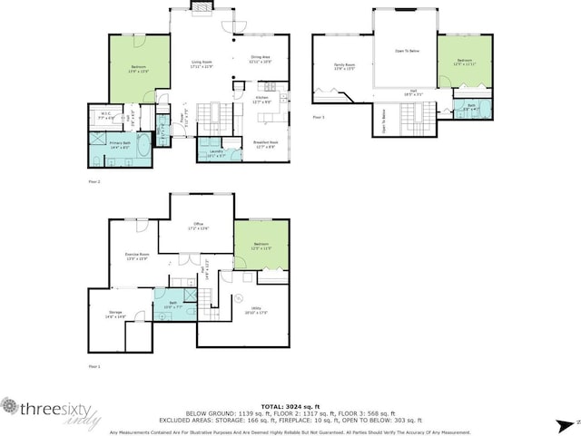 3455 Bridgetown Rd, Bristol, IN 46507 - property floor plan