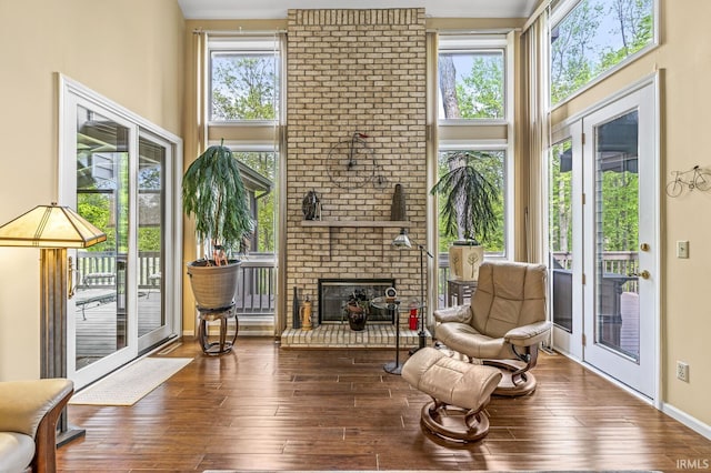 3455 Bridgetown Rd, Bristol, IN 46507 - sunroom featuring french doors