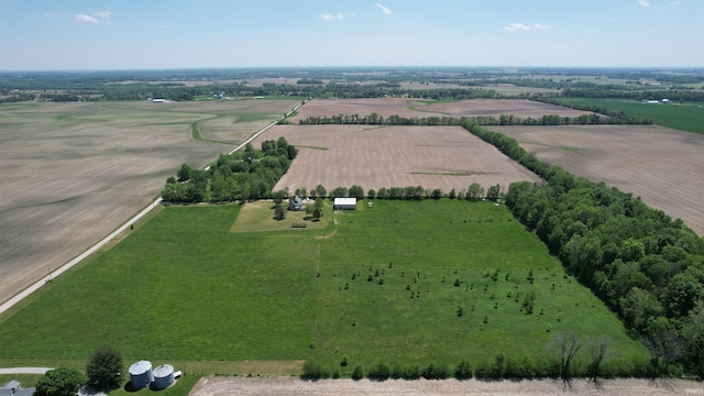 2855 N 525 W, Crawfordsville, IN 47933 - aerial view of sparsely populated area with extensive farmland