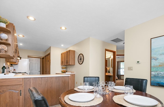1600 Blue Heron Way S, Bend, IN 46628 - dining room featuring wood finished floors and recessed lighting