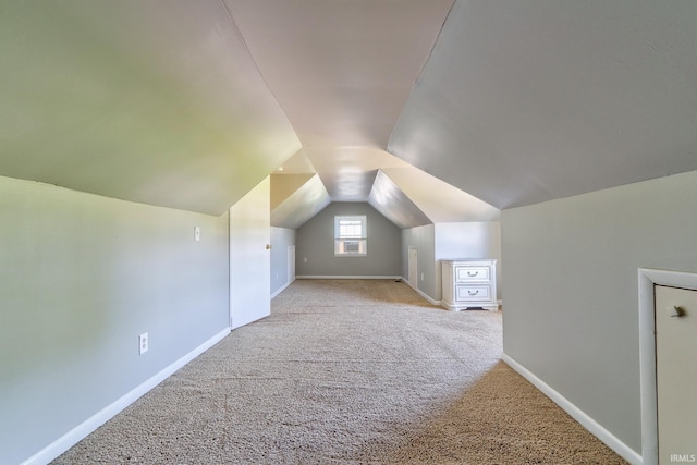 120 W Williams St, Chandler, IN 47610 - bonus room with carpet flooring, baseboards, and lofted ceiling