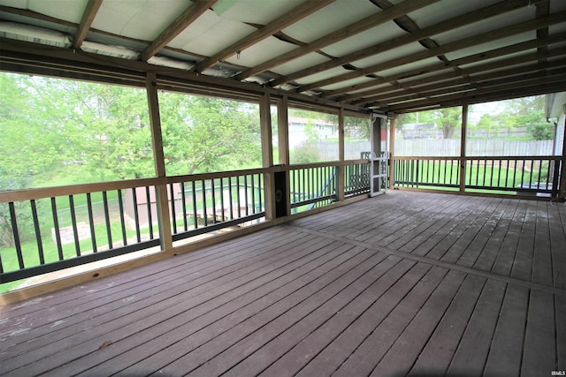 230 N Beechwood Dr, Ellettsville, IN 47429 - view of wooden terrace