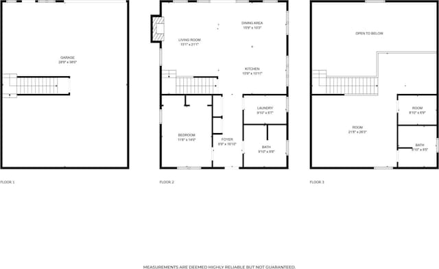 7428 E 400 N Rd, Rolling Prairie, IN 46371 - floor plan / room layout