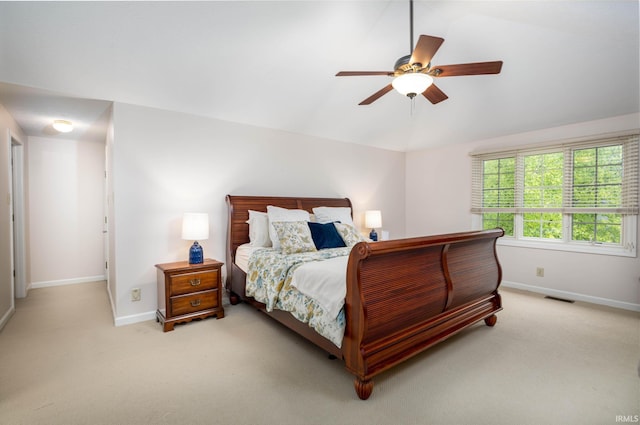 9838 Gulfstream Ct, Fishers, IN 46037 - carpeted bedroom featuring baseboards and ceiling fan