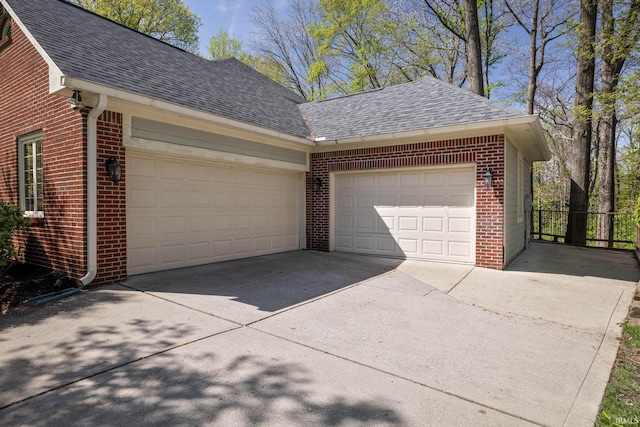 9838 Gulfstream Ct, Fishers, IN 46037 - garage with driveway