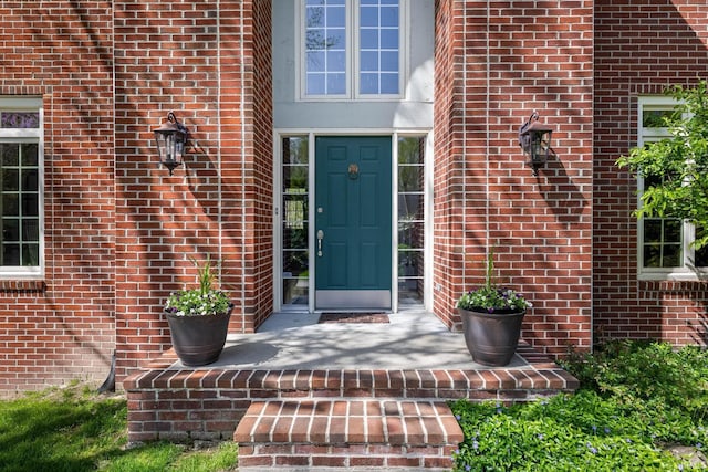 9838 Gulfstream Ct, Fishers, IN 46037 - view of exterior entry with brick siding