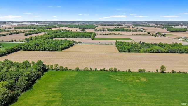 56659 Tulip Rd, New Carlisle, IN 46552 - aerial view of sparsely populated area featuring extensive farmland