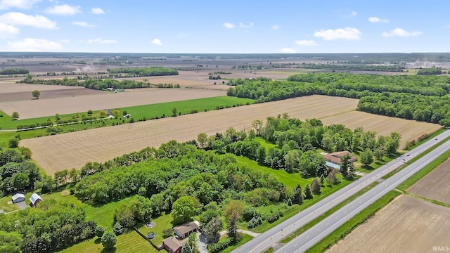 56659 Tulip Rd, New Carlisle, IN 46552 - view of rural area featuring abundant farmland