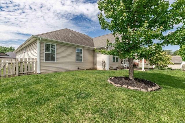 2108 Longway Ct, Evansville, IN 47711 - rear view of house featuring roof with shingles