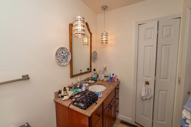 5717 Bayswater Pl, South Bend, IN 46614 - bathroom featuring vanity