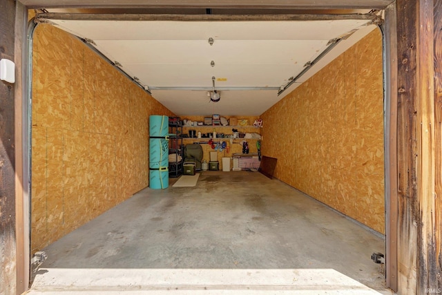 1881 E Eagle Bay Dr, Bloomington, IN 47401 - garage featuring a garage door opener