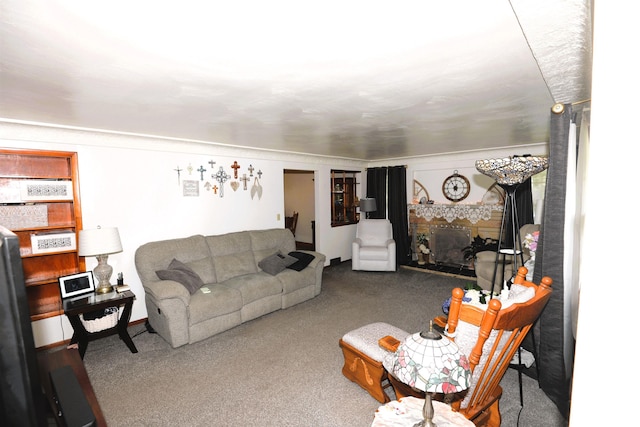 328 N Harding Ave, Mishawaka, IN 46544 - living room featuring carpet flooring