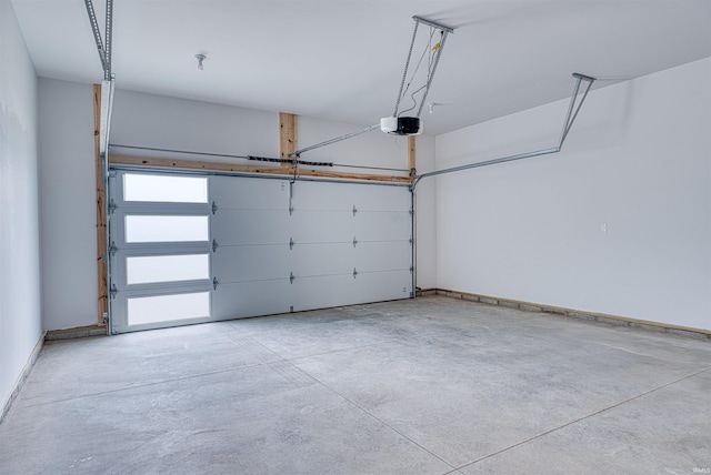 3605 Sand Dr, Newburgh, IN 47630 - garage with a garage door opener