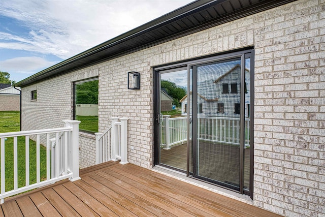 3605 Sand Dr, Newburgh, IN 47630 - view of wooden terrace