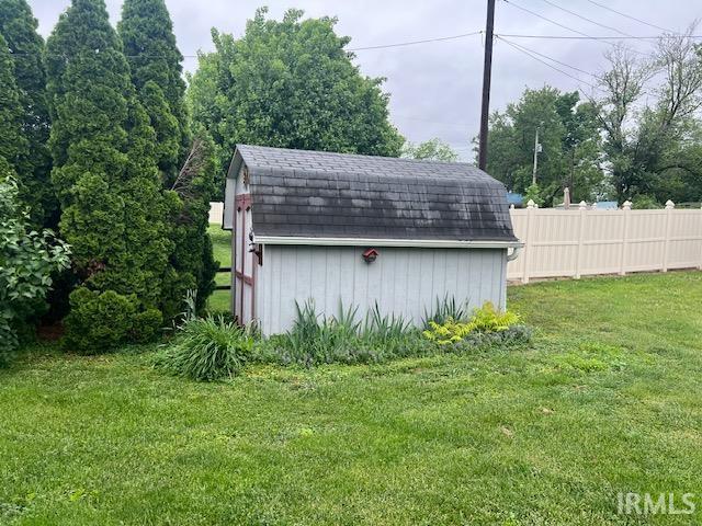 406 E Maple St, Attica, IN 47918 - view of shed