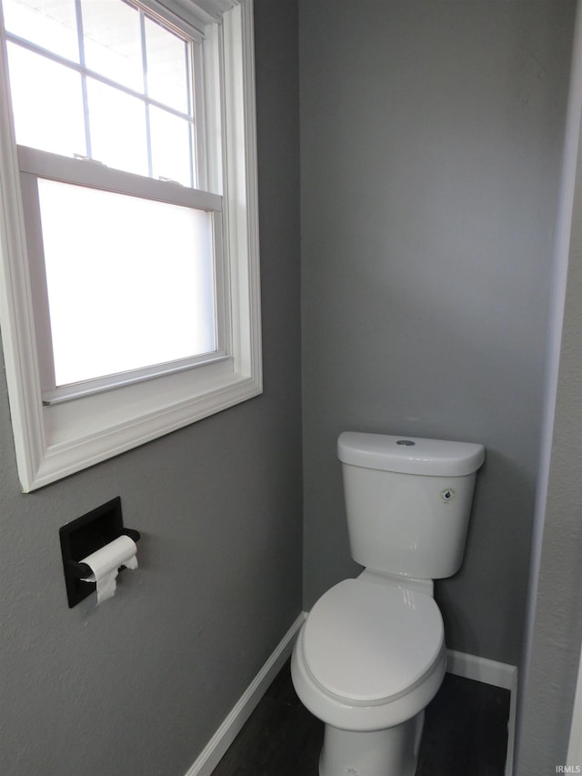2607 S Airport Rd, Monticello, IN 47960 - bathroom with baseboards and toilet