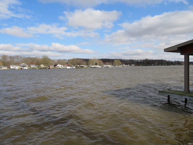 2607 S Airport Rd, Monticello, IN 47960 - dock featuring a water view